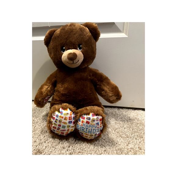 Build a Bear Workshops Happy Birthday Bear BAB - Picture 1 of 13